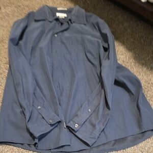 Alfani Blue Dress Shirt
